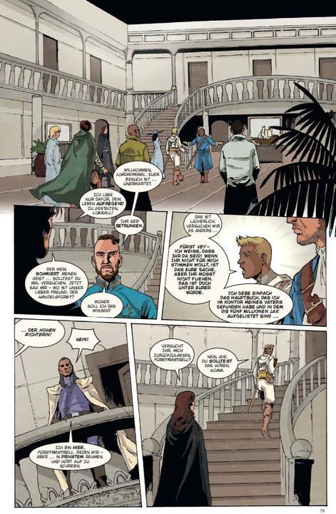 Produktbild Panini Brandon Sandersons Weisser Sand (Collectors Edition) - Eine Graphic Novel aus dem Kosmeer (Deutsch, Julius Gopez, Ben McSweeney, Dan Dos Santos, Nabetse Zitro, Brandon Sanderson, Justyna Gil, Rik Hoskin, Isaac Stewart, 2023)