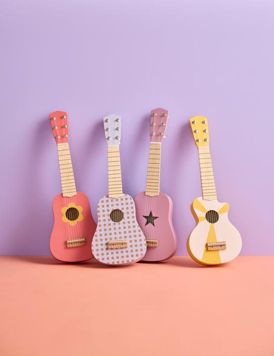 Image du produit Kids Concept Guitare rose à motif floral