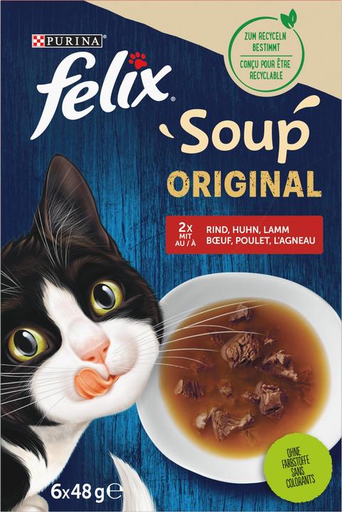 Image du produit Felix Soup Sélection de la Campagne (Adulte, 6 pcs, 288 g)