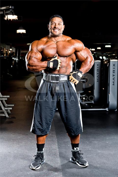 Actual product image Schiek Lifting Gloves Model 415 Power Series BROWN (L)