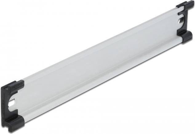 Immagine prodotto Delock Binario del cappello superiore 35 x 7,5 mm, 10 in alluminio, fori asolati