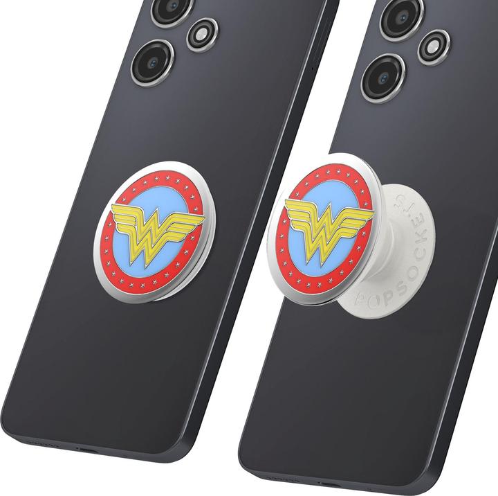 Actual product image PopSockets PopGrip Enamel Wonder Woman
