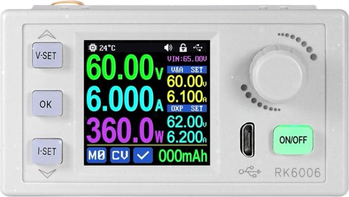 Produktbild RD Tech RK6006-BT programmierbares Labornetzteil DC-DC Wandler 60V 6A 360W