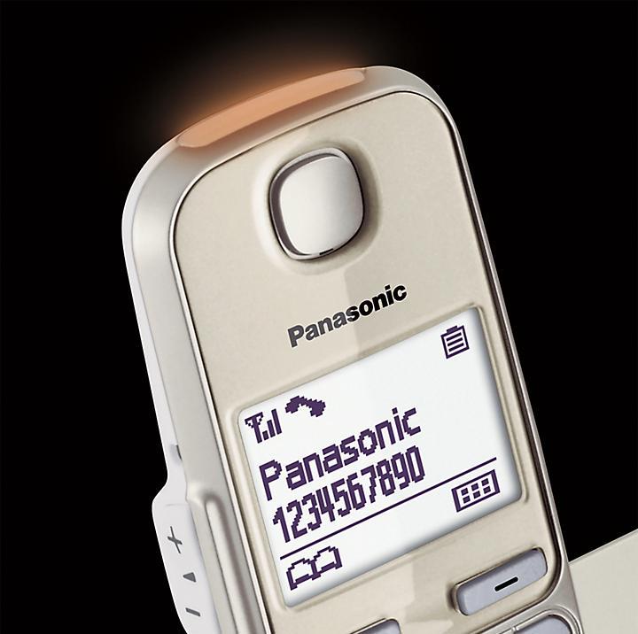 Produktbild Panasonic KX-TGE250GN Single champagner
