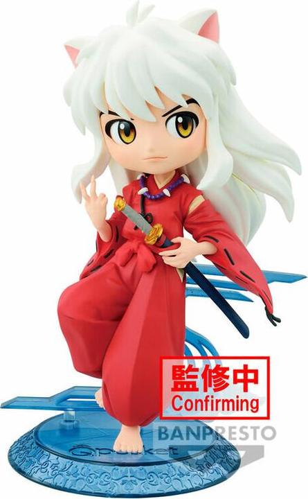 Actual product image Banpresto Inuyasha - Q Posket Together Inuyasha & Shippo - Inuyasha Statue 14cm