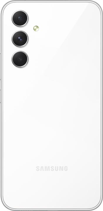 Actual product image Samsung Galaxy A54 5G (128 GB, Awesome White, 6.40", Dual SIM, 50 Mpx, 5G)