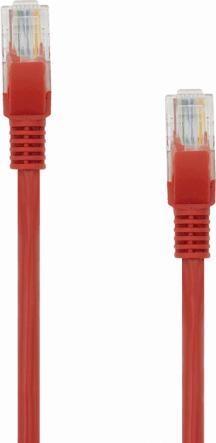 Actual product image Sbox UTP-1R CAT5E 1 M red (U/UTP, CAT5e, 1 m)