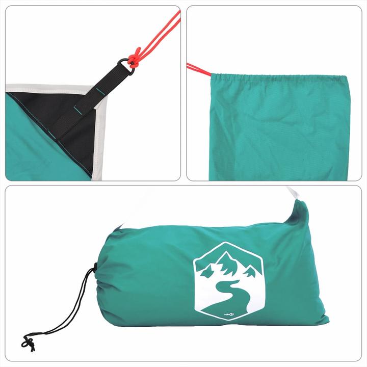 Image du produit VidaXL Tente d'ombrage de plage avec sacs de sable 214 x 236 cm (Tente de plage, 0.18 kg, 4 personnes)