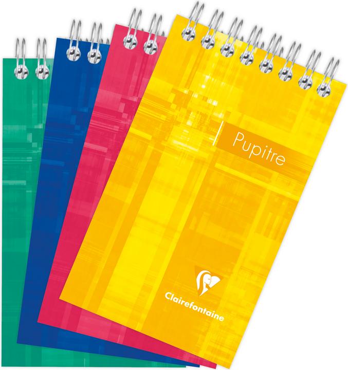 Produktbild Clairefontaine Spiralblock 75x120 (75 x 120 mm, Liniert, Harter Einband)