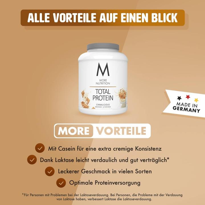 Actual product image More Nutrition Total protein (Cinnamon, 1 pcs., 600 g)