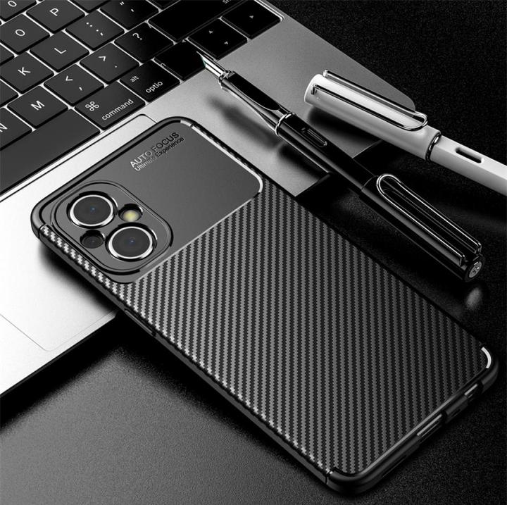 Produktbild Screenguard Xiaomi Poco M5 Hülle Carbon Design TPU Case (Xiaomi Poco M5)