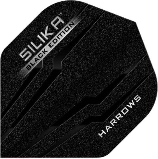 Actual product image Harrows Silika Black Edition Standard Flights