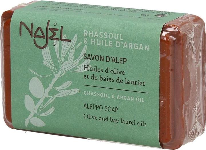 Najel Savon Alep Rhassoul et Argan (Hartseife)