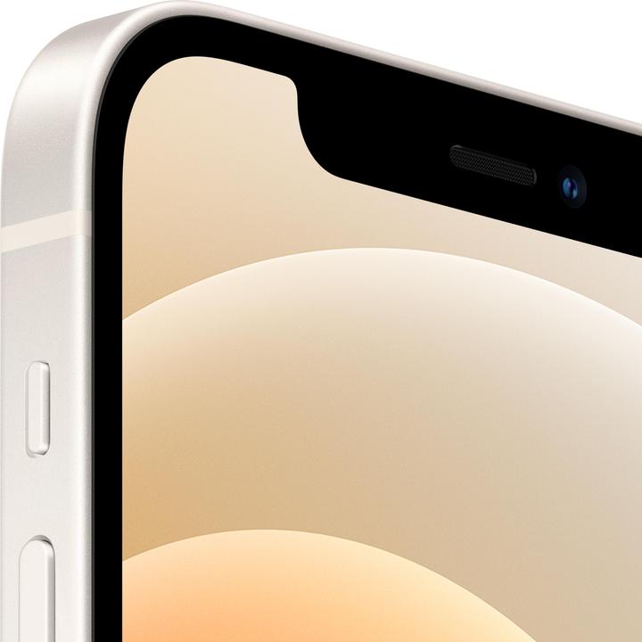 Actual product image Apple iPhone 12 (128 GB, White, 6.10", SIM + eSIM, 12 Mpx, 5G)