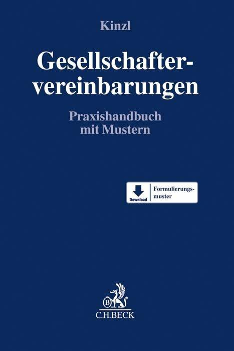Image du produit Gesellschaftervereinbarungen (Allemand, Ulrich-Peter Kinzl, 2020)