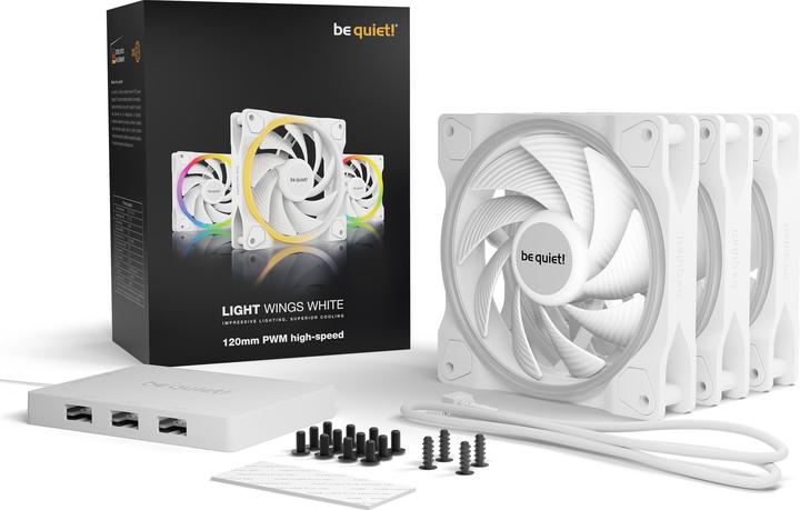 Produktbild be quiet! Light Wings High Speed (120 mm, 3 x)