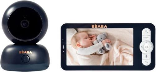 Beaba Video Baby Monitor ZEN Premium blue without plug (Video & Audio, 300 m)