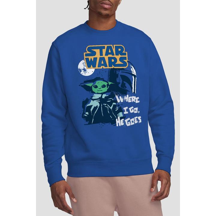 Immagine prodotto Star Wars Swipe Felpa Grogu Adulto Unisex (S)