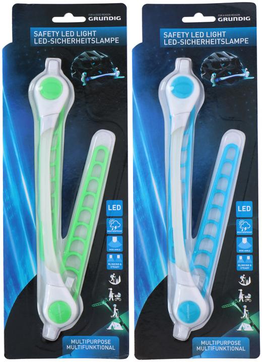 Actual product image Grundig LED illuminate bike light 16cm