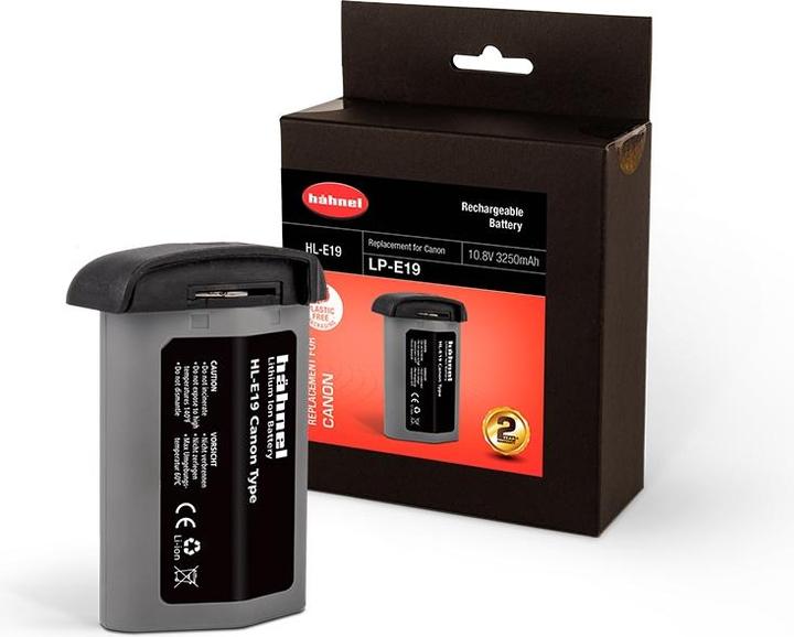 Produktbild Hähnel Akumuliatoriaus Hahnel akumuliatorius Canon HL-E19 (Kamera Akku)