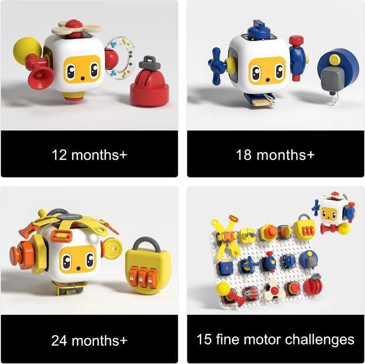 Actual product image Topbright Toys Busy Board Deluxe Set