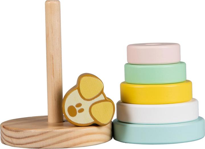 Actual product image Rubo Toys Woezel & Pip Pip Stacking Tower