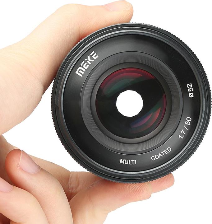 Produktbild Meike 50mm f/1.7, Nikon 1 (Nikon 1, Vollformat)