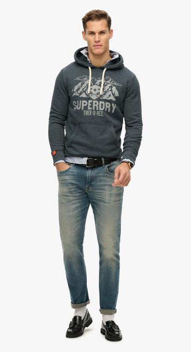 Immagine prodotto Superdry Lo-Fi Outdoor locker geschnittenes, einfarbiges Hoodie (XXL)