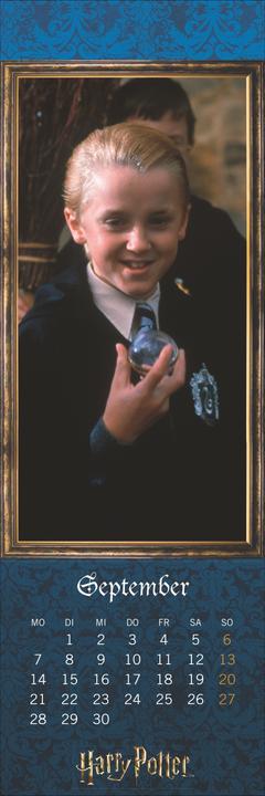 Produktbild Harry Potter Lesezeichen & Kalender 2026 (6 x 18 cm, Harter Einband, Deutsch)
