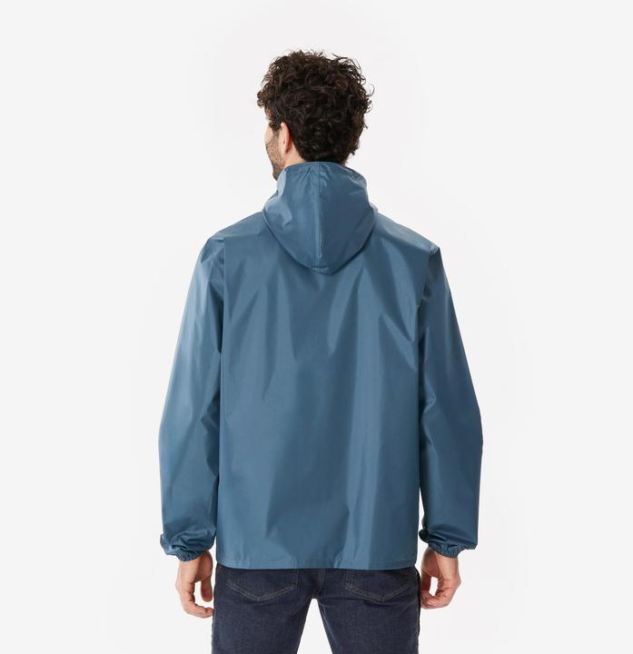 Produktbild Quechua Regenjacke Herren - Raincut Fullzip blau (M)