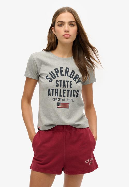Actual product image Superdry Athletic Graphic Fitted Tee (14)