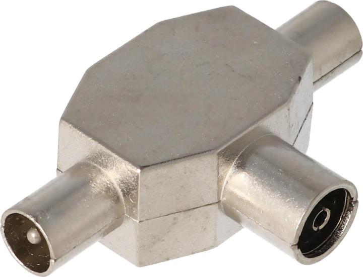 Image du produit Value Adaptateur coaxial en T (Répartiteur)
