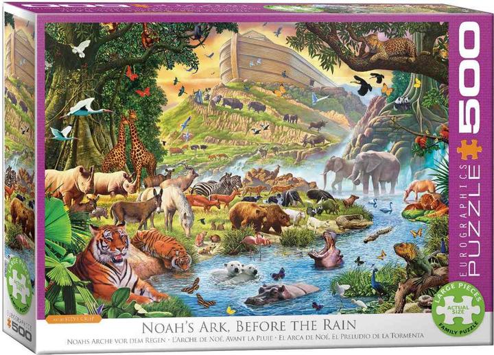 Actual product image Eurographics Noah's ark before the rain (500 pieces)