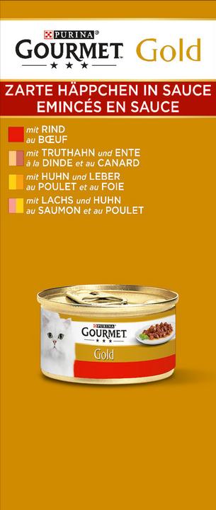 Image du produit Gourmet Or (Adulte, 8 pcs, 85 g)
