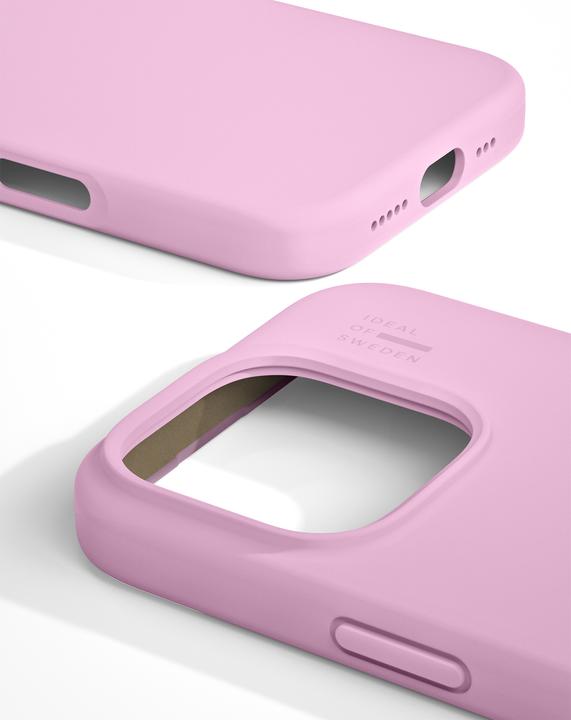 Produktbild iDeal Of Sweden iPhone 16 Pro Silicone Case - Bubble Gum Pink (Apple iPhone 16 Pro)