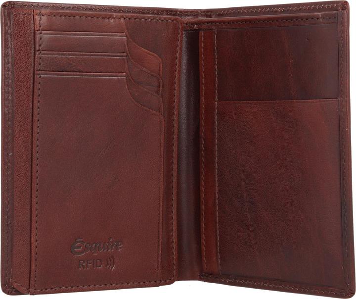 Actual product image Esquire Toscana passport wallet RFID leather 10 cm