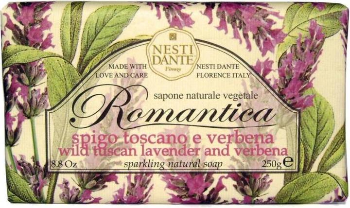 Nesti Dante Romantica Wild Tuscan Lavender And Verbena (250ML) (Flüssigseife, 250 ml)