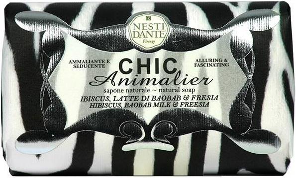Immagine prodotto Nesti Dante Chic Animalier Bianco (250ML) (Sapone alla cagliata, 250 ml)