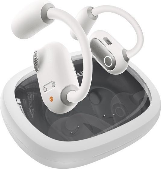 Produktbild Baseus Eli Fit Open- Ear Headset Drahtlose Konnektivität/Musik USB Typ-C Bluetooth Weiss (7.50 h, Kabellos)