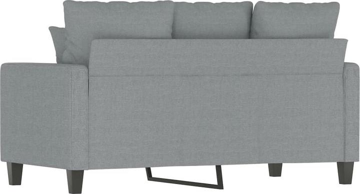 Immagine prodotto VidaXL Divano a 2 posti grigio chiaro da 120 cm in tessuto, colore (2 posti)