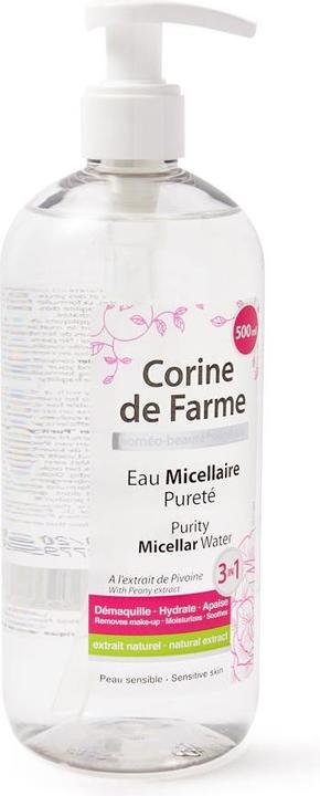 Produktbild Corine de Farme Purity micellar water (Reinigungslotion, 500 ml)