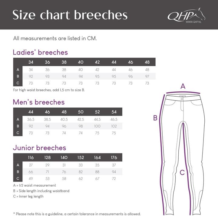Actual product image Qhp Riding breeches Softs Emma full seat (Frequency band 38 (2600 MHz))