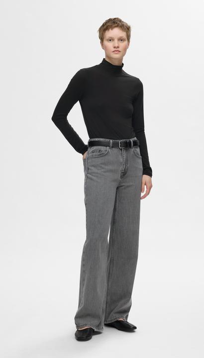 Immagine prodotto Selected Femme Top Basic a collo alto con maniche lunghe (XS)
