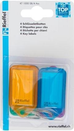Produktbild Rieffel Schlüsseletiketten KT 1000 SB/4 ASS.