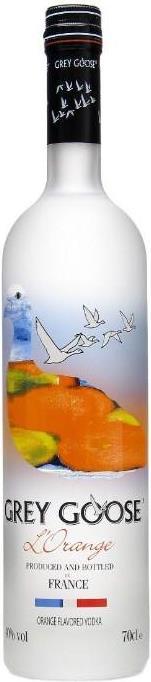 Grey Goose L'ORANGE Flavored Vodka (1 x 70 cl)