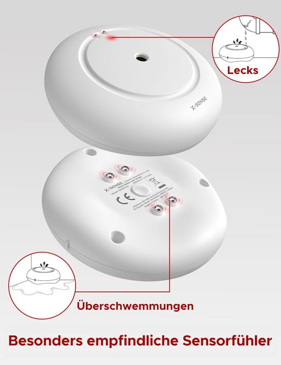 Produktbild X-Sense 3x Wassermelder WS01