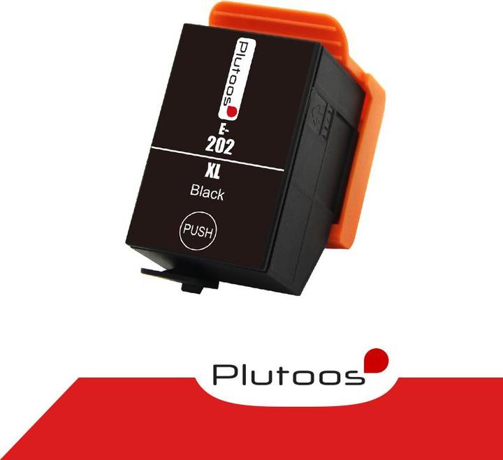 Produktbild Plutoos Epson 202XL Patrone XXL kompatibel, Black C13T02G14010