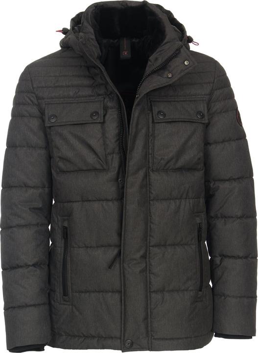 Casamoda Parka lange Wintersteppjacke mit abnehmbarer Kapuze