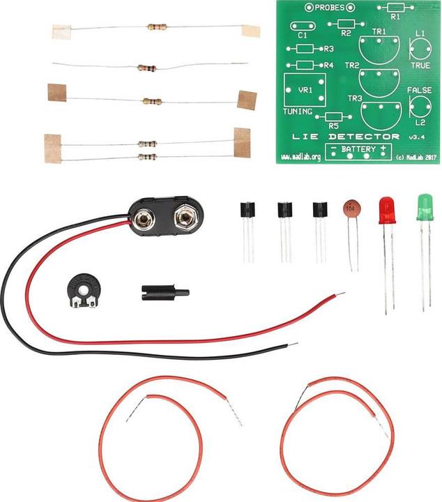 Produktbild Whadda Bausatz Madlab Lügendetektor