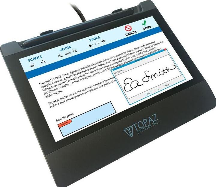 Produktbild Topaz GemView 7 eSign Tablet Display